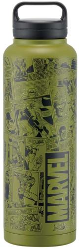 Rakuten - 【送料無料】スケーター 保温 保冷 ステンレス マグボトル 1500ml スクリューハンドル付 マーベル MARVEL STSC15-A