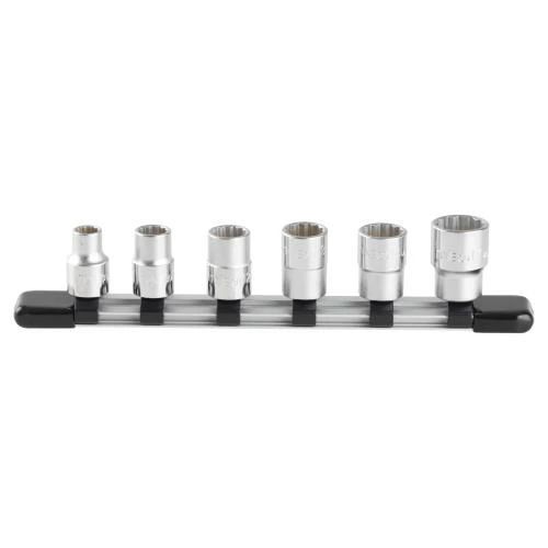 Rakuten - 【送料無料】トネ(TONE) ソケットセット(12角・ホルダー付) HD306 差込角9.5mm(3/8) 内容6点