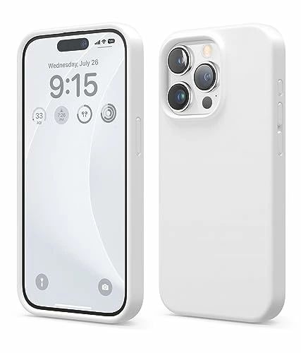 Rakuten - 【送料無料】elago iPhone15Pro 対応 ケース 耐衝撃 傷 指紋 防止 シリコン スマホケース スリム 衝撃吸収 サラサラ 手触り シリコンケ