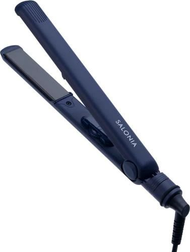 乐天商城 - 【送料無料】SALONIA サロニア ストレートアイロン ヘアアイロン 24mm SL-004SANV ネイビー