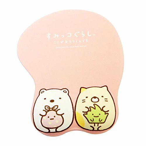 【送料無料】立体 マウスパッド すみっコぐらし ピンク 52694730
