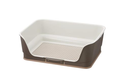 本体サイズ(幅X奥行X高さ):49.3×35.3×16.3cm 本体重量:1.4kg 原産国:中華人民共和国 メッシュの周りにすき間なし。失敗しにくい壁付タイプ。 子犬がトイレをおぼえやすい3面壁付きなので、トイレのしつけがしやすく、おしっこの飛び散りや漏れを抑える。 プラスチック製なので、水洗いできてお手入れ簡単。 ゴム脚付きなので、ズレにくく床をキズつけない。本体サイズ(幅X奥行X高さ):49.3×35.3×16.3cm 本体重量:1.4kg 原産国:中華人民共和国 メッシュの周りにすき間なし。失敗しにくい壁付タイプ。 子犬がトイレをおぼえやすい3面壁付きなので、トイレのしつけがしやすく、おしっこの飛び散りや漏れを抑える。 プラスチック製なので、水洗いできてお手入れ簡単。 ゴム脚付きなので、ズレにくく床をキズつけない。