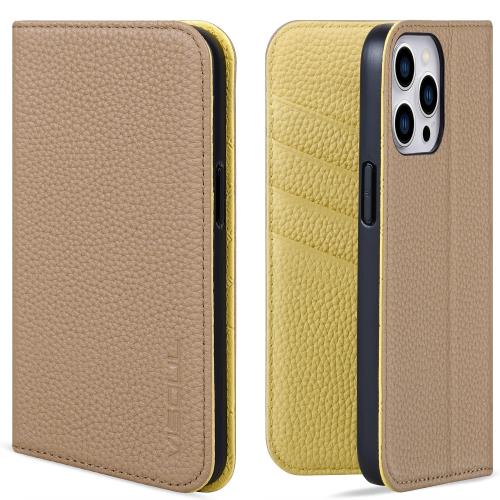 Rakuten - 【送料無料】VISOUL iPhone13 Pro Maxケース 手帳型 本革 アイフォン13 プロマックスケース レザー スマホケース カード収納 携帯ケース
