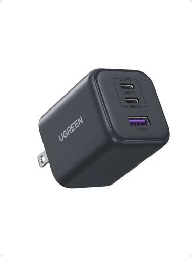 【送料無料】45W 急速充電器 GaN (2*USB-C+1*USB-A) type-cPSE技術基準適合/PD3.0...
