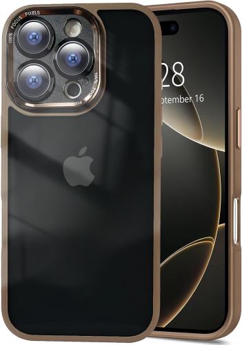 Rakuten - 【送料無料】Tecxin iPhone 16 Pro 用 ケース 黄変防止 衝撃吸収 スマホケース [軍用級耐落下保護] [レンズ保護] 耐衝撃ソフトエッジ ク