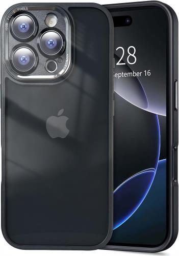 Rakuten - 【送料無料】Tecxin iPhone 16 Pro Max 用 ケース 黄変防止 衝撃吸収 スマホケース [軍用級耐落下保護] [レンズ保護] 耐衝撃ソフトエッ