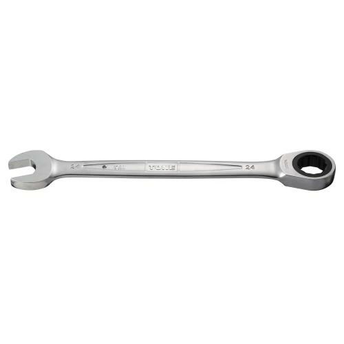 Rakuten - 【送料無料】トネ(TONE) ラチェットめがねレンチ HPRM-24 二面幅24mm