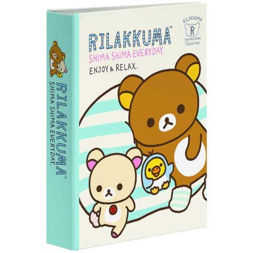 Rakuten - 【送料無料】ナカバヤシ ポケット アルバム 1段 KG判 40枚 リラックマ 1PK-40-4-2