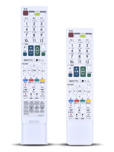適用機種シャープリモコン シャープテレビリモコン AQUOSリモコン GB069WJSB GB069WJSA 交換用リモコン LC-32J9 LC-40J9対応 簡易リモコン本製品は、 シャープ製リモコンの紛失や無反応（無効）などの故障による交換品、代替品、予備品としてご使用いただけます。 電池と説明書は付属していません。 リモコンの設定方法は、テレビの説明書を参照するか、メーカーにお問い合わせください。 長距離・広範囲で使用可能強力な広角赤外線を搭載し、操作距離は約8メートル、左右の制御可能角度は約120度です。 距離や角度に制限されず、部屋の隅々からでも簡単に操作できます。 耐久性、デザイン抜群このシャープリモコンは高品質のABS素材で作られた、耐衝撃性と耐久性に優れています。人間工学に合ったデザインを採用しており、高低差のある方法で機能キーのセットごとに個別に区別することで、キーボードを全く見ずにリモコン上のすべてのキーを非常に正確に見つけることができ、通常使用されているキーを盲目的に押すだけではありません。 ご注意くださいご購入日より30日以内に、商品について何か不具合などがあれば、メールでご連絡ください。パッケージには説明書と電池がないので、予めご了承ください。適用機種シャープリモコン シャープテレビリモコン AQUOSリモコン GB069WJSB GB069WJSA 交換用リモコン LC-32J9 LC-40J9対応 簡易リモコン本製品は、 シャープ製リモコンの紛失や無反応（無効）などの故障による交換品、代替品、予備品としてご使用いただけます。 電池と説明書は付属していません。 リモコンの設定方法は、テレビの説明書を参照するか、メーカーにお問い合わせください。 長距離・広範囲で使用可能強力な広角赤外線を搭載し、操作距離は約8メートル、左右の制御可能角度は約120度です。 距離や角度に制限されず、部屋の隅々からでも簡単に操作できます。 耐久性、デザイン抜群このシャープリモコンは高品質のABS素材で作られた、耐衝撃性と耐久性に優れています。人間工学に合ったデザインを採用しており、高低差のある方法で機能キーのセットごとに個別に区別することで、キーボードを全く見ずにリモコン上のすべてのキーを非常に正確に見つけることができ、通常使用されているキーを盲目的に押すだけではありません。 ご注意くださいご購入日より30日以内に、商品について何か不具合などがあれば、メールでご連絡ください。パッケージには説明書と電池がないので、予めご了承ください。