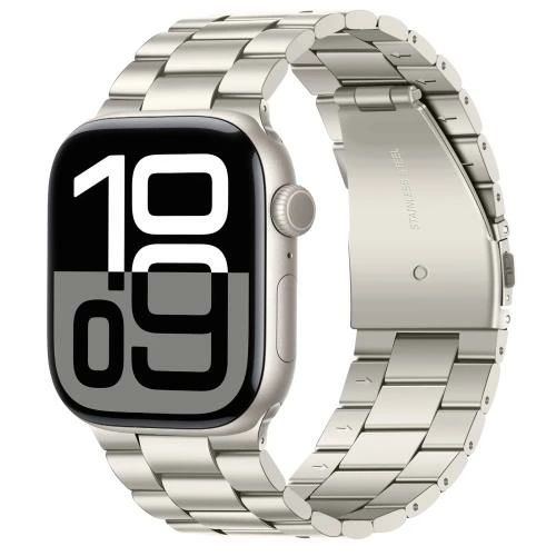 Rakuten - 【送料無料】コンパチブル Apple Watch バンド 42mm (シリーズ10) 41mm 40mm 38mm プレミアムステンレススチールメタル交換バンド Apple