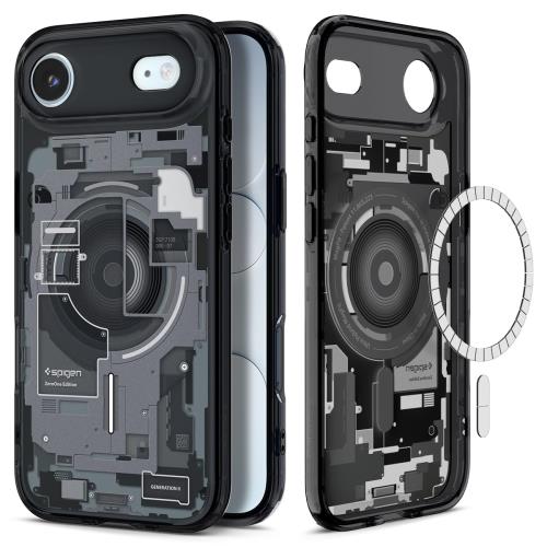 Rakuten - 【送料無料】Spigen 創業18年の技術力 iPhone Air ケース MagSafe対応 クリア ストラップホール 米軍MIL規格 ウルトラ?ハイブリッド?マ