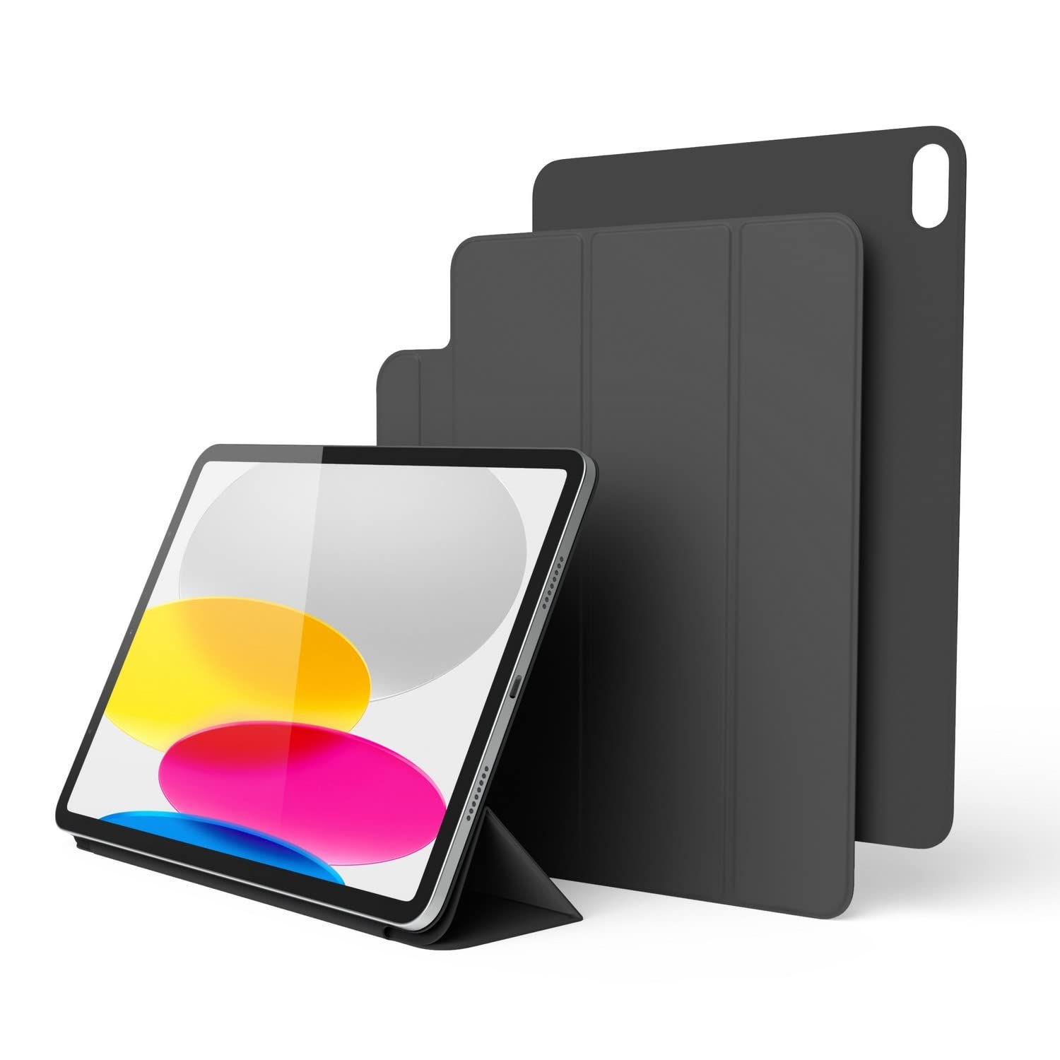Rakuten - 【送料無料】elago iPad 10.9 (2022) 対応 ケース スタンド カバー 強力 マグネット 式 角度調整 可能 iPadスタンド 2段階 角度 変更 背