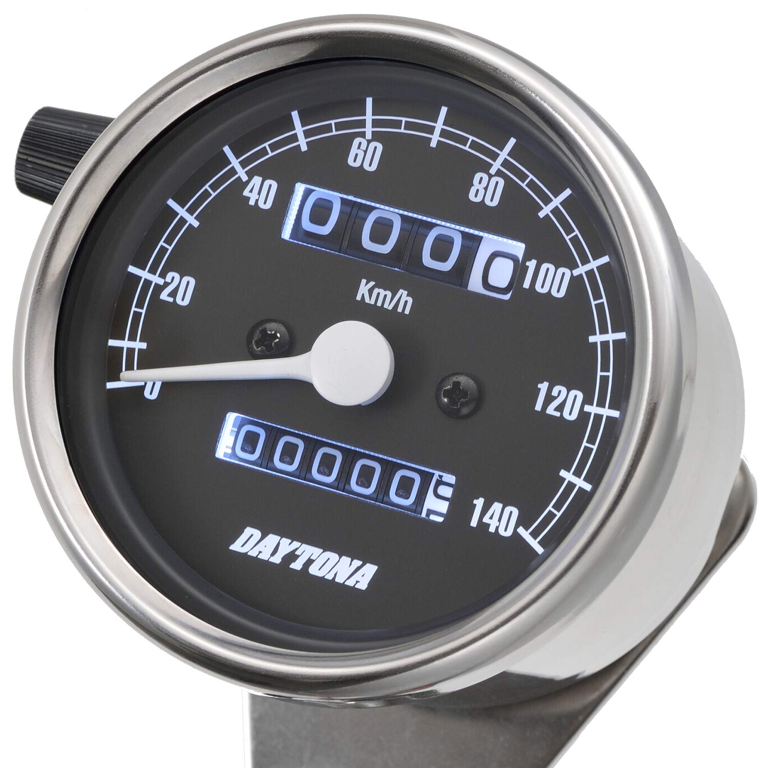●140km/h ●ステンレスボディ ブラックパネル ●取り付けには防振メーターステーが必要です ●12Vバッテリー車専用●140km/h ●ステンレスボディ ブラックパネル ●取り付けには防振メーターステーが必要です ●12Vバッテリー車専用