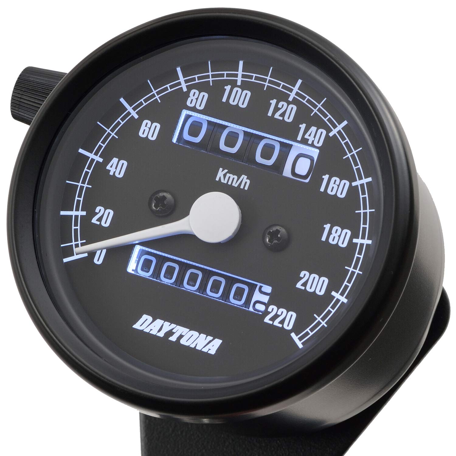 ●220km/h ●ブラックボディ ブラックパネル ●取り付けには防振メーターステーが必要です ●12Vバッテリー車専用●220km/h ●ブラックボディ ブラックパネル ●取り付けには防振メーターステーが必要です ●12Vバッテリー車専用