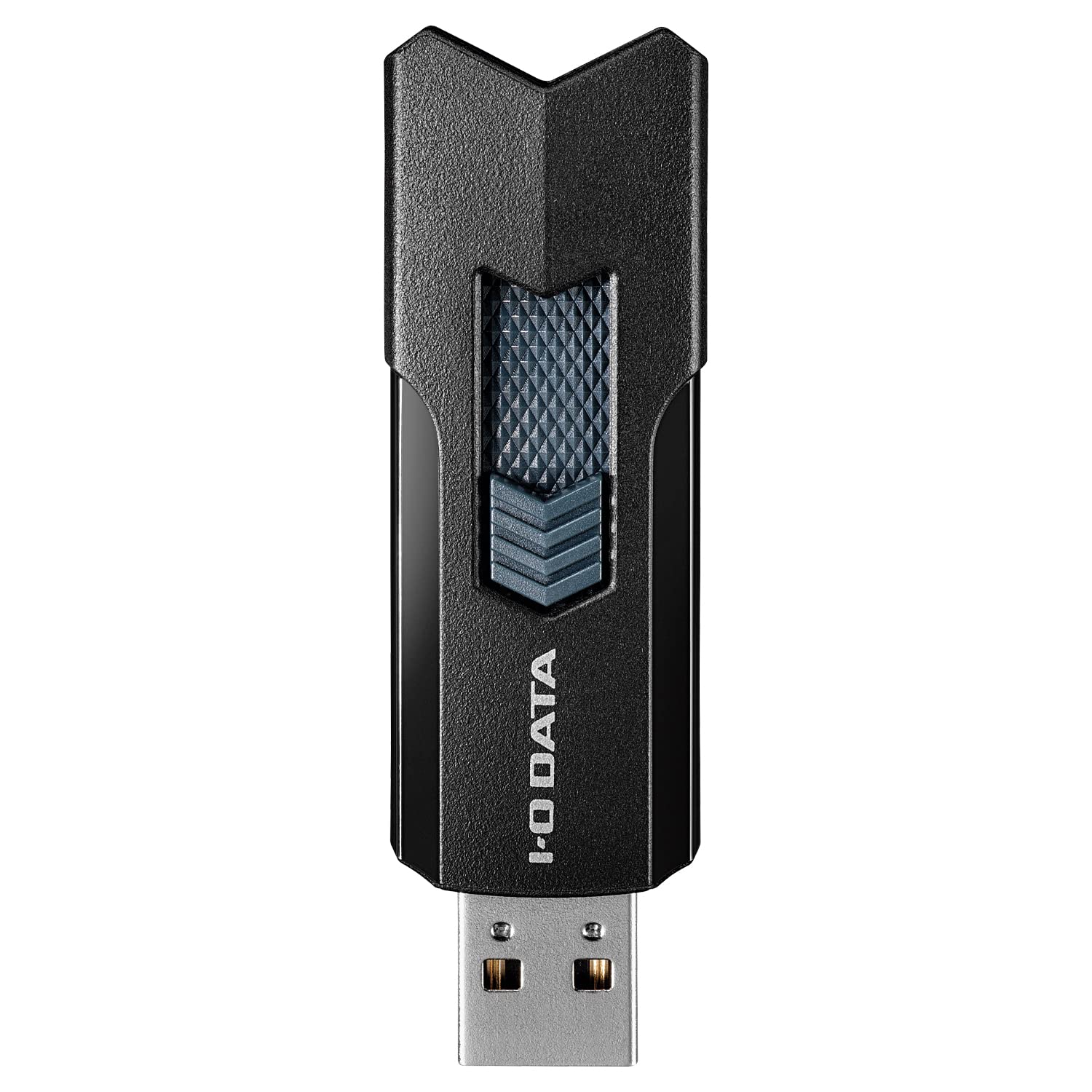 Rakuten - 【送料無料】アイ?オー?データ IODATA 高速USBメモリー USB 3.2 Gen 1(USB 3.0)対応 スライド式/ストラップホール付き 128GB ブラック