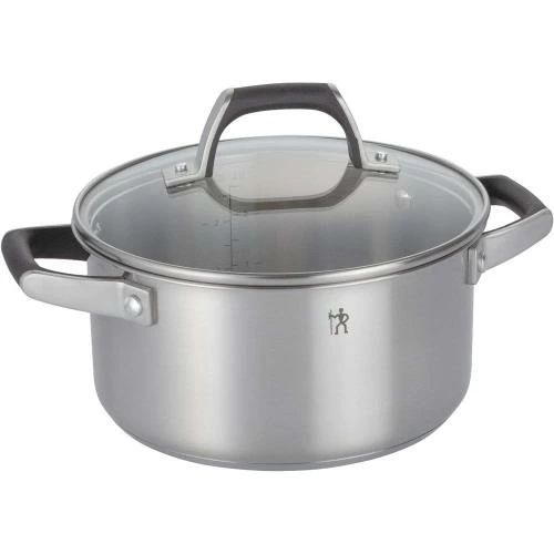 Rakuten - 【送料無料】Henckels ヘンケルス 「 HIスタイル ベーシック 両手鍋 20cm 3L 」 ステンレス シチューポット IH対応 日本正規販売品 405