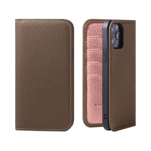 樂天商城 - 【送料無料】HANATORA iPhone15ProMax ケース 手帳型 本革 スマホケース スマホ スタンド コードホルダー 付き シュリンクカーフレザー