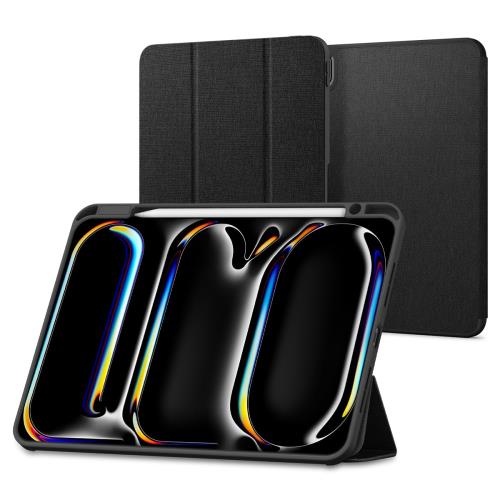 其它 - 【送料無料】Spigen iPad Pro 11 インチ (2024) ケース スタンド 耐衝撃 すり傷防止 ファブリックカバー オートスリープ アーバン?フィ