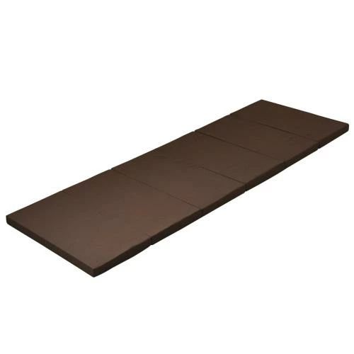 Rakuten - 【送料無料】[アキレス] マットレス 折りたたみ 硬め 高硬度(265N) 腰痛 スモール セミシングル (幅60×長さ180) 抗菌 消臭 厚み4 車中