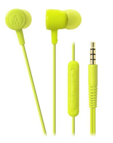 オーディオテクニカ iPod/iPhone/iPad専用カナル型イヤホン ライトグリーン ATH-CKL220i LGR