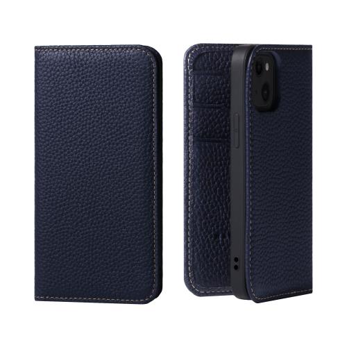 Rakuten - 【送料無料】HANATORA iPhone13mini ケース 手帳型 本革 スマホケース スマホ スタンド コードホルダー 付き シュリンクカーフレザー ギ