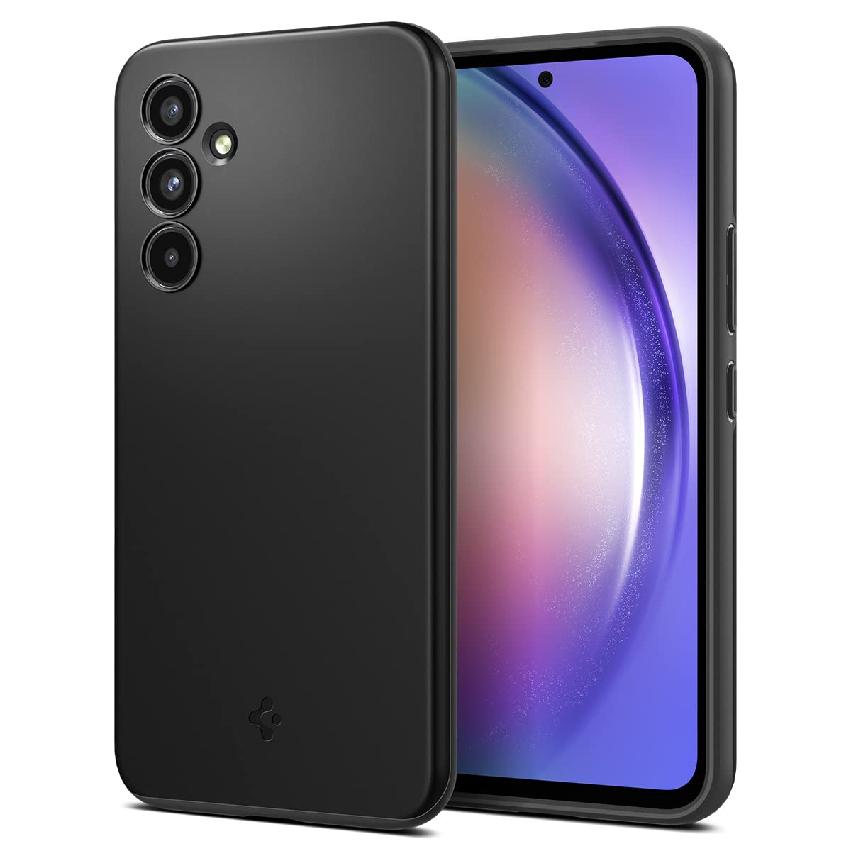 Rakuten - 【送料無料】Spigen Galaxy A54 ケース 薄型 [ SC-53D | SCG21 ] レンズ保護 擦り傷防止 薄型カバー 軽量 指紋防止 シンプル マット仕上