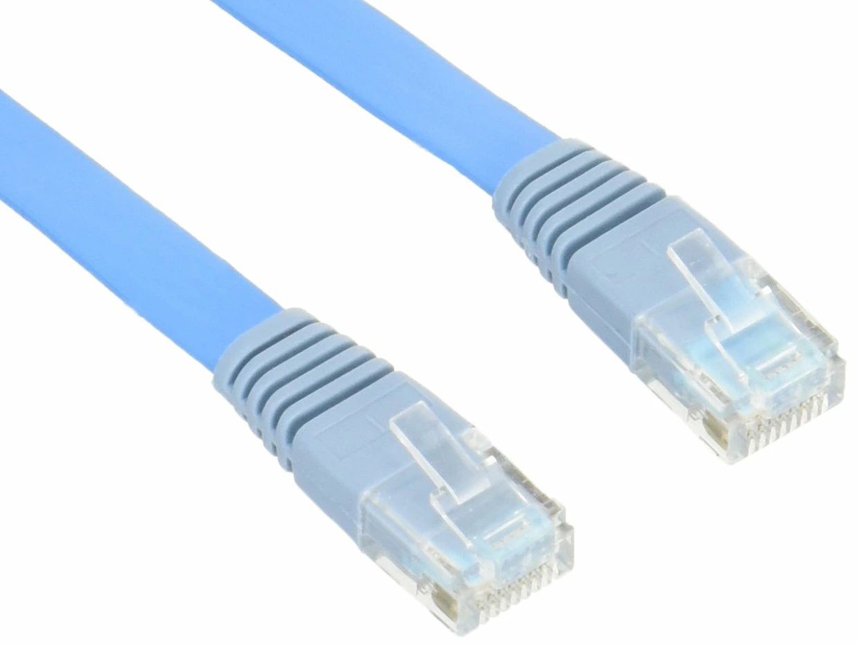 乐天商城 - 【送料無料】エレコム LANケーブル 50m スーパーフラット CAT5e準拠 ブルー LD-CTFS/BU50