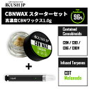 【超高濃度】CBN ワックス スターターセット ( 専用デバイス付き ) cbd wax 1g 【新基準対応】 KUSH JP カンナビノイド96% CBN 8...