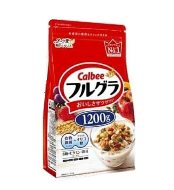 ★最大5％OFFマラソン限定クーポン配布中★【お買い得】カルビー フルグラ 1200g ×4袋 大容量 │【コストコ】【送料無料】 conet2020-10000169 ココスマ サンプル画像2