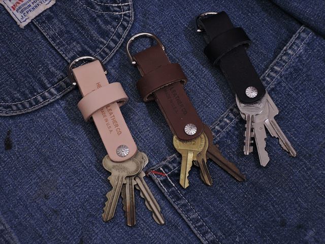 HERITAGE LEATHER CO 8463 WRAP AROUND KEY HOLDER / ヘリテージレザー ラップ アラウンド キーホルダー アメリカ製