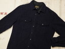 J CREW WALLACE & BARNES WOOL COTTON NAVAL CPO SHIRT / ジェイクルー ウォレス＆バーンズライン ウール コットン CPO シャツ