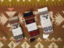 ANONYMOUS ISM : WOOL DEAR SNOW JQ CREW SOCKS / アノニマスイズム ウール ディア スノウ JQ クルー ソックス