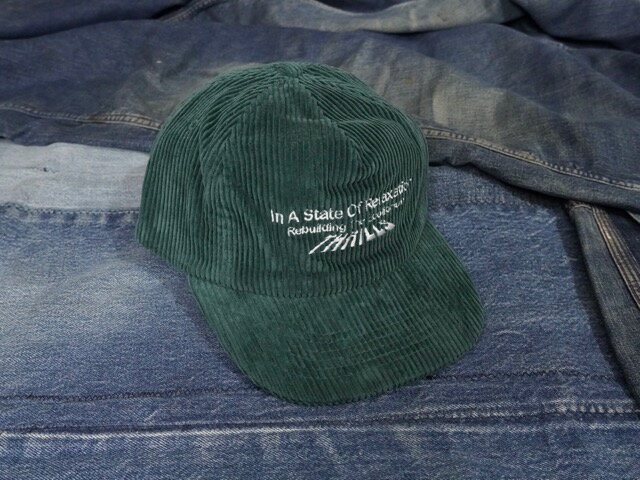 楽天CONEY ISLANDTHRILLS : ORGANIC COTTON CORDUROY CAP / ミニマル・スリルズ オーガニック コットン コーディロイ キャップ