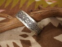 INDIAN JEWELRY : NAVAJO HANDMADE STERLING SILVER BANGLE ” BENSON SHORTY “ / インディアン ジュエリー ナバホ ハンドメイド スターリング シルバーバングル