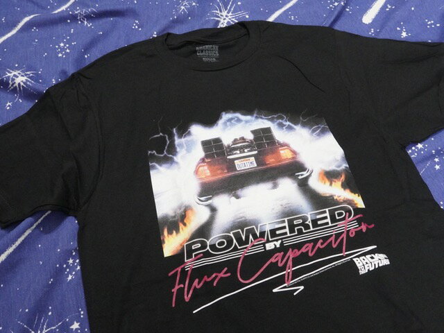 BACK TO THE FUTURE SHORT SLEEVE T-SHIRTS [POWERED 