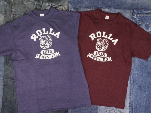 WARE HOUSE : Lot 4601 S/S T-SHIRTS “ROLLA” / ウェアハウス Lot 4601 ショート スリーブ Tシャツ