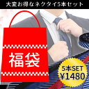 福袋 2019 ネクタイ 5本セット 洗える レギュラー タ...