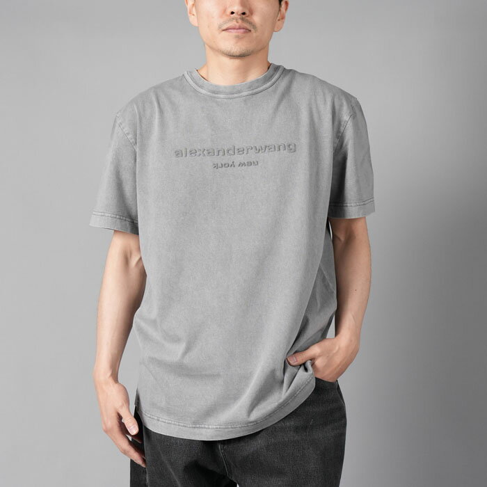 alexander wang / ALT_[ / BI-COLOR ACID TEE WITH EMBOSSED LOGO / RbgW[W[ oCJ[tVc (AVbhtHO) 24t / K舵