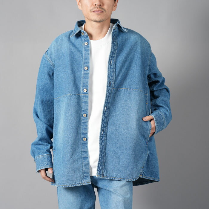 NTN / GkeB[Gk / ASCENT DENIM SHIRT / fjVc (EHbVhu[) 24t K舵