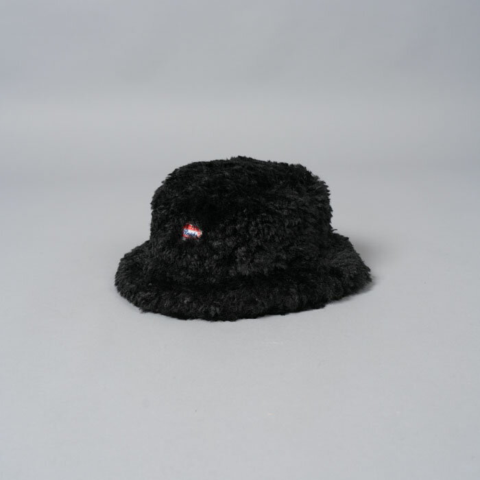 BASICKS / ベーシックス / Faux Fur Big Bucket Hat / フォックスファー ビッグ バケットハット (ブラック) / 国内正規取り扱い