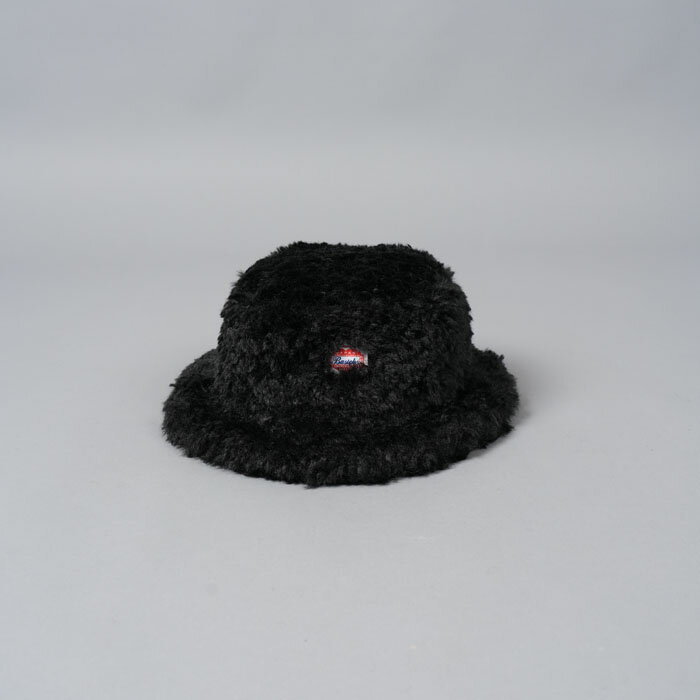 BASICKS / ベーシックス / Faux Fur Big Bucket Hat / フォックスファー ビッグ バケットハット (ブラック) / 国内正規取り扱い