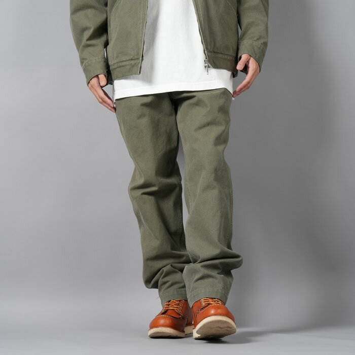 LASTMAN / ラストマン / DUCK L-POCKET PANTS / パンツ (オリーブ) / 国内正規取り扱い
