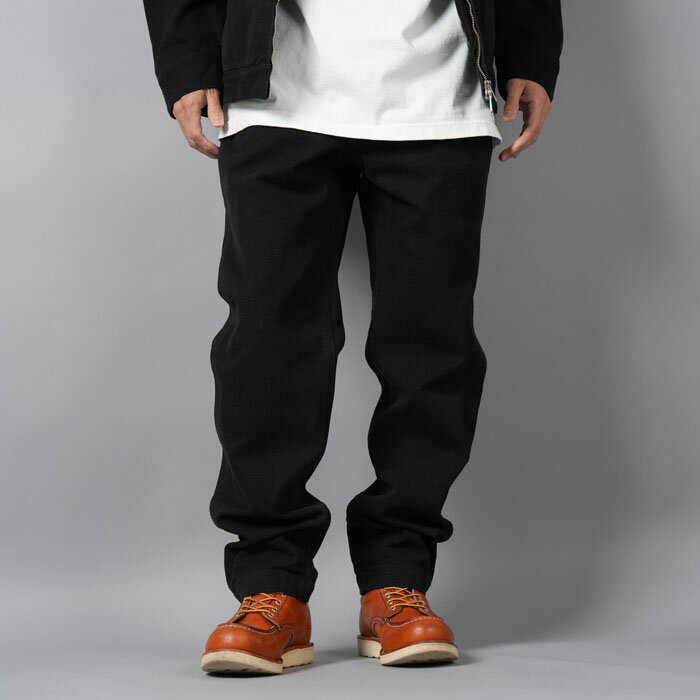 乐天商城 - LASTMAN / ラストマン / DUCK L-POCKET PANTS / パンツ (ブラック) / 国内正規取り扱い