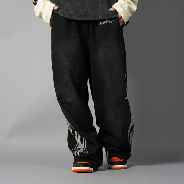 乐天商城 - Chew Forever / チューフォーエバー / Roach Sweatpants / ローチ スウェットパンツ (ブラック) / 国内正規取り扱い