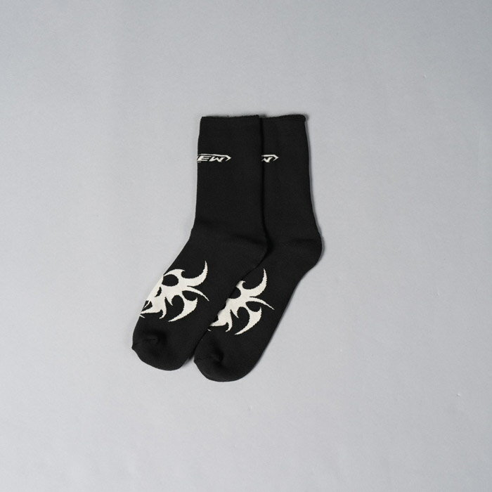 乐天商城 - Chew Forever / チューフォーエバー / Socks Black / ソックス (ブラック) / 国内正規取り扱い