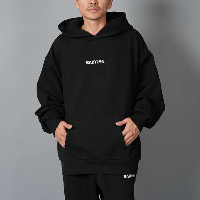 乐天商城 - BABYLON LA / バビロンエルエー / SHOP HOODIE / ショップフーディー (ジェッドブラック) 国内正規取り扱い