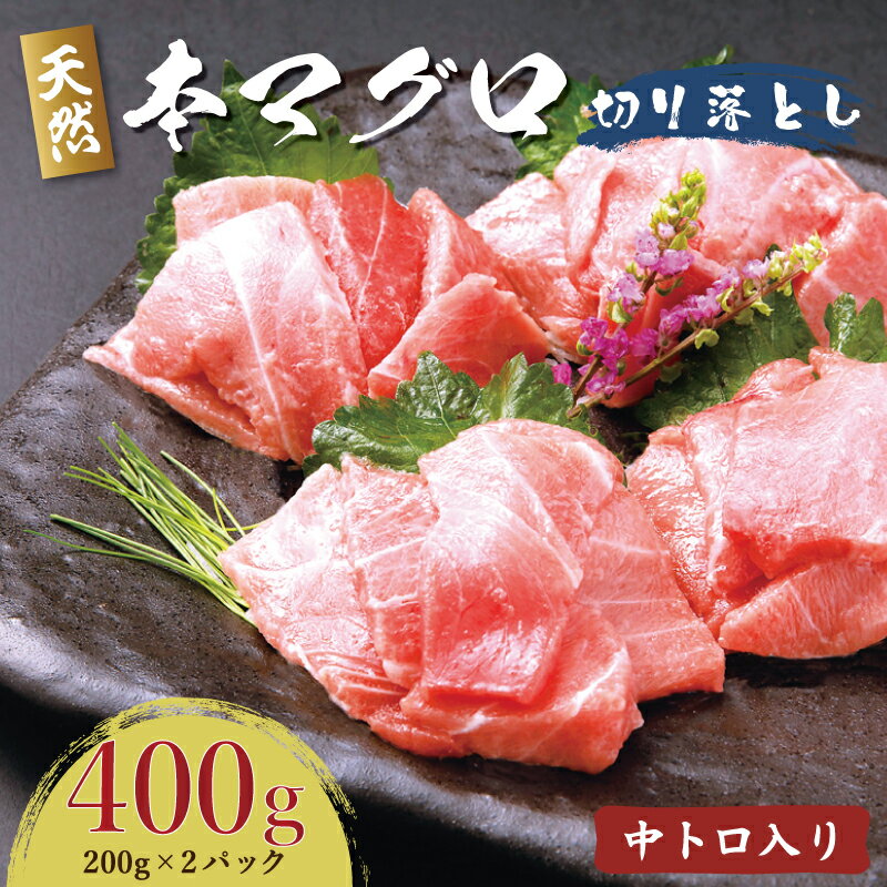 天然本まぐろ 中とろ入り切り落とし