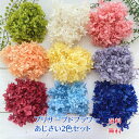 あじさい 2色 ドライフラワー プリザーブドフラワー ドライフラワー 花材 紫陽花 レジン ハーバリウム リース フラワーアレンジ キャンドル イエロー 赤 ピ...