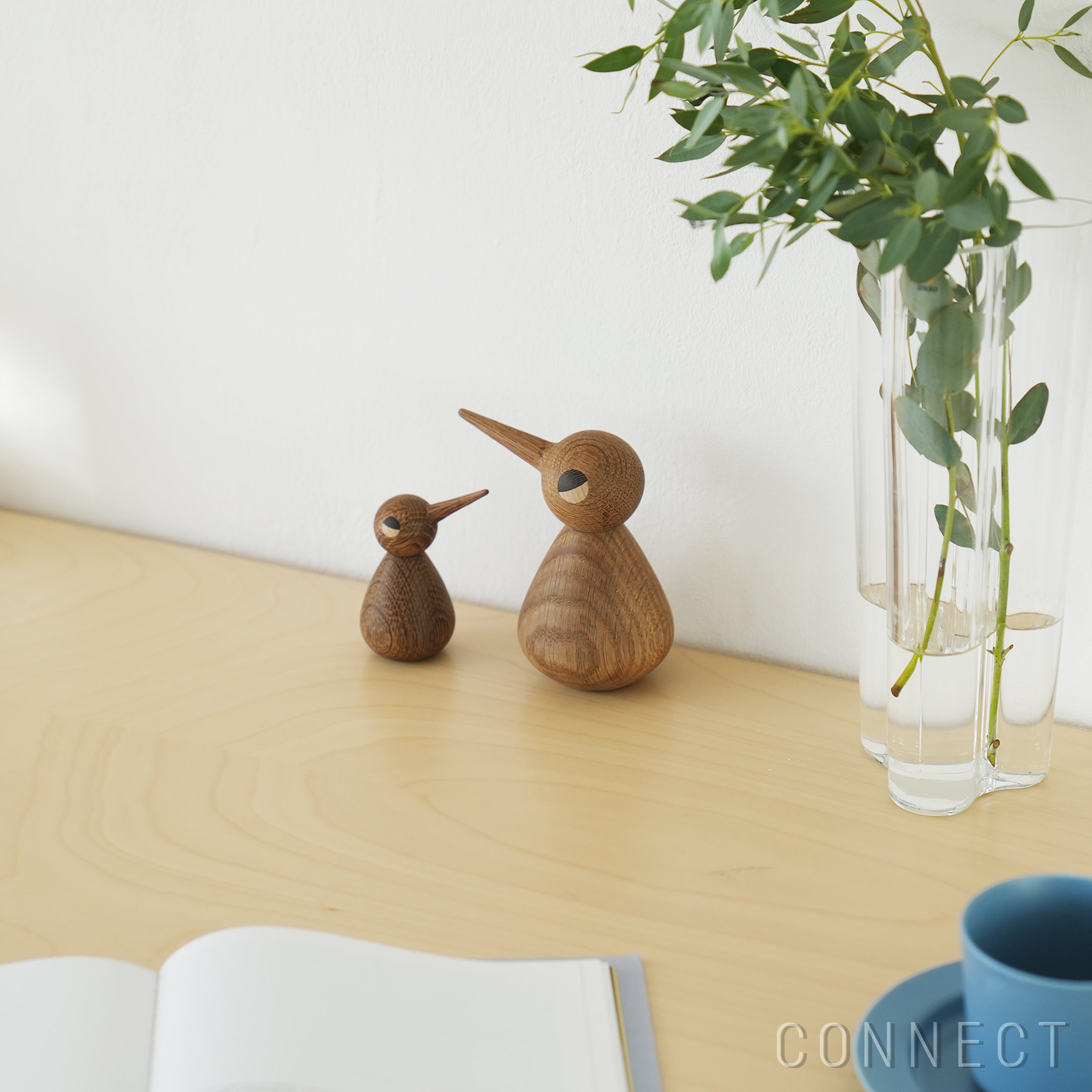 ARCHITECTMADE(アーキテクトメイド)BIRD(バード) Small スモーク北欧 木のおもちゃ 置物 雑貨 [3]