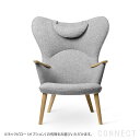 CARL HANSEN & SON（カール・ハンセン＆サン）/CH78 ラウンジチェア（復刻ママベア）/オーク材・オイル仕上げ・Hallingdal（ハリンダル）